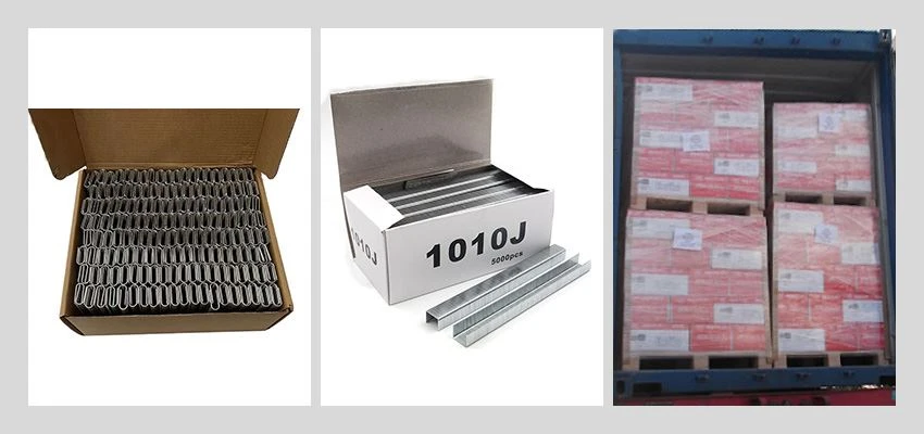 Packing and Shipment Galvanized Staples
