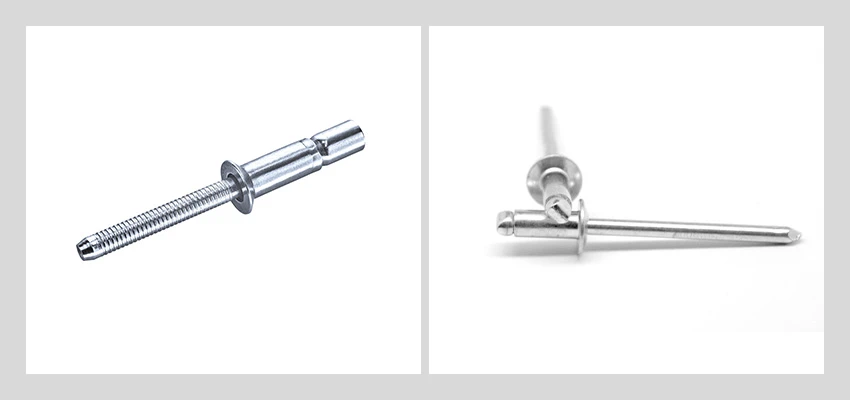 zinc plated blind rivet types